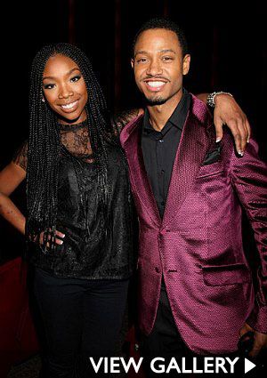 Terrence Jenkins and Brandy