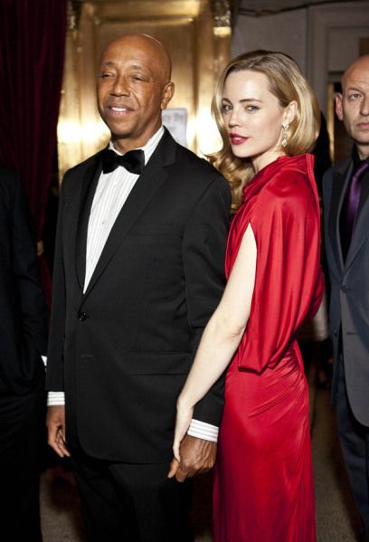 Melissa George and Russell Simmons