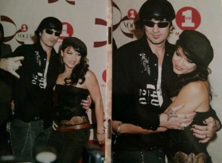 Mayte Garcia and Tommy Lee