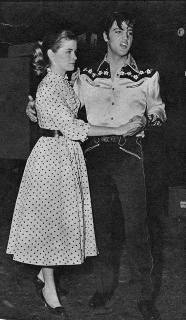 Elvis Presley and Dolores Hart