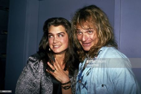 Brooke Shields and David Lee Roth