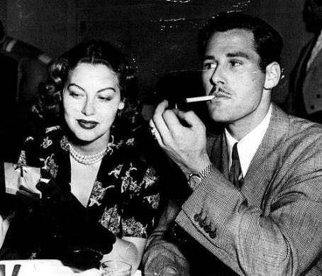 Paul Brooks and Ava Gardner