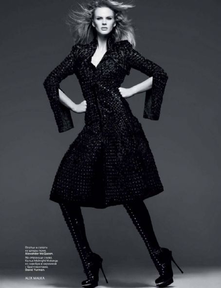 Anne Vyalitsyna Vogue Russia November 2011 Related Links Adam Levine