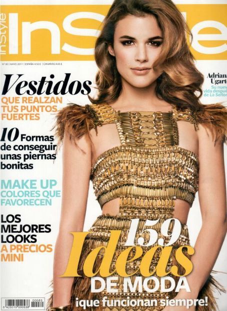 Adriana Ugarte InStyle Magazine Spain May 2011 