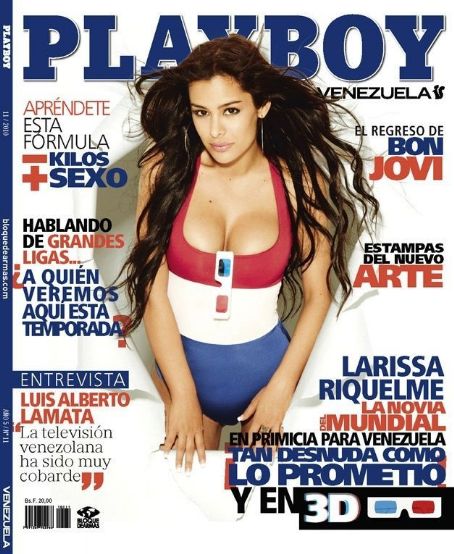 Related Links Larissa Riquelme Playboy Magazine Venezuela November 2010 