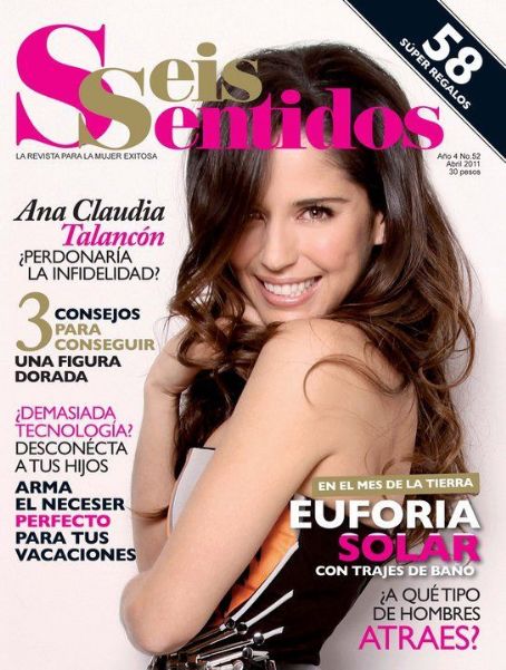Ana Claudia Talanc n Seis Sentidos April 2011