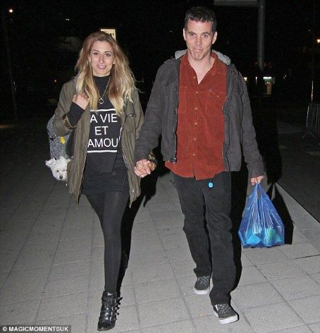 Stacey Solomon and Steve-O