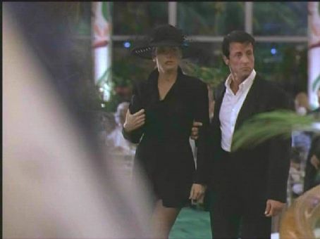 Sharon Stone and Sylvester Stallone