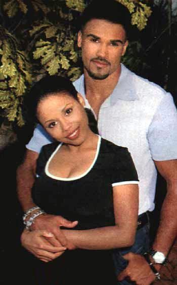 Shemar Moore and Michelle Thomas