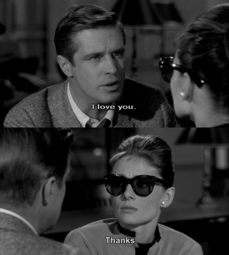 Breakfast at Tiffany's starring George Peppard and Audrey Hepburn 1961