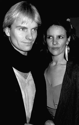 Sting and Frances Tomelty