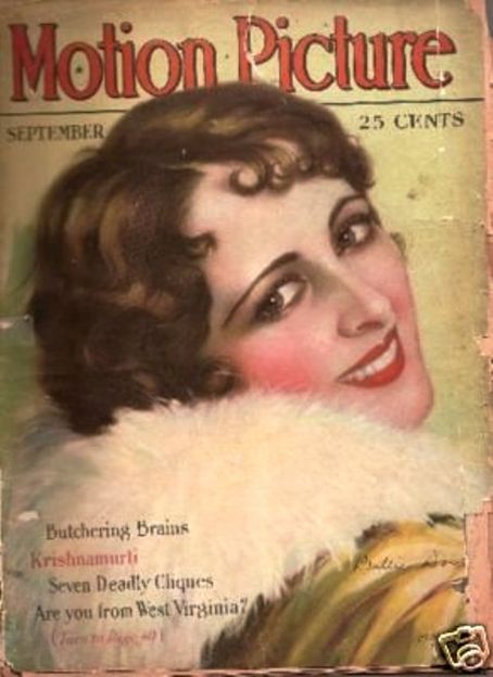 Billie Dove Motion Picture Magazine United States September 1928 