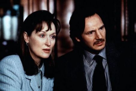 Liam Neeson and Meryl Streep