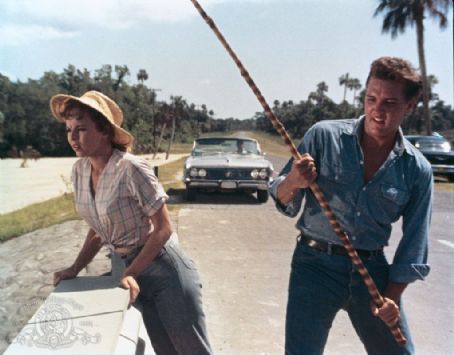 Anne Helm and Elvis Presley