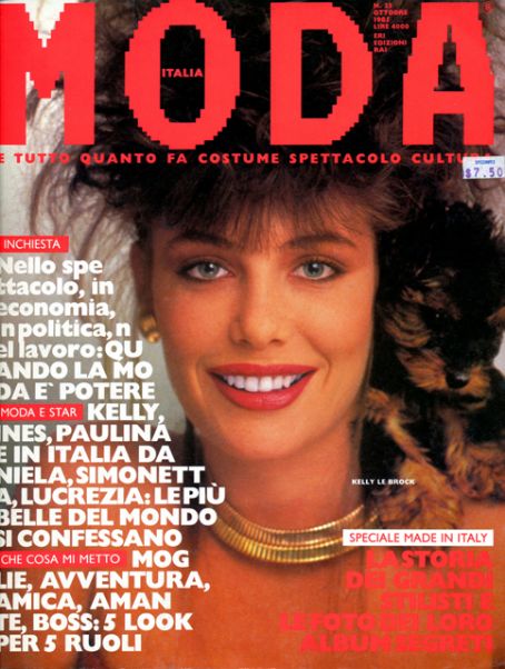 Related Links Kelly LeBrock MODA Magazine Italy October 1985 