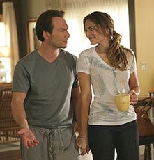 Christian Slater and Madchen Amick