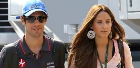 Bruno Senna and Gaelle Grosjean