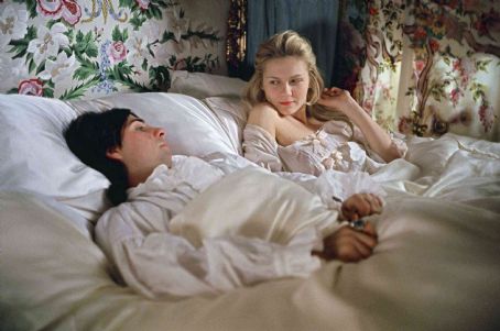 Jason Schwartzman (l) and Kirsten Dunst star in Columbia Pictures' biographical drama Marie Antoinette. Photo Credit : Leigh Johnson.