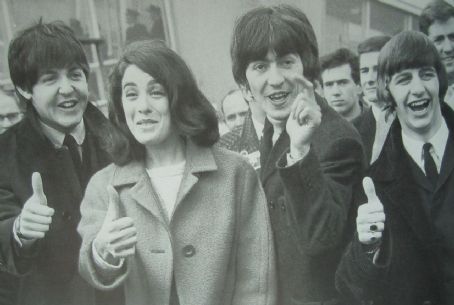 John Lennon and Eleanor Bron