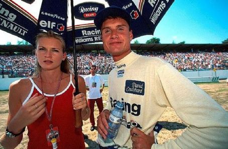 David Coulthard and Andrea Murray