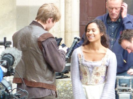 Angel Coulby and Bradley James II my favourite kind of smile