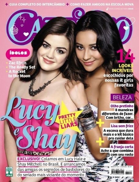 Lucy Hale, Shay Mitchell, Pretty Little Liars - Capricho Magazine Cover [Brazil] (11 March 2012)
