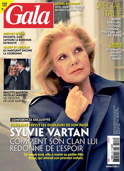 Sylvie Vartan - Gala Magazine Cover [France] (21 April 2022)