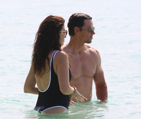 Rhea Durham – Seen at the beach while on holiday in Barbados