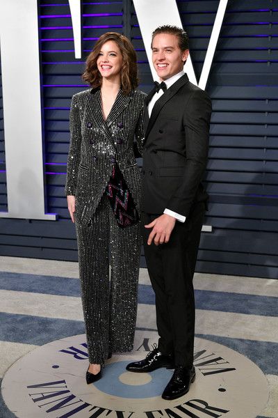 Barbara Palvin and Dylan Sprouse: 2019 Vanity Fair Oscar Party Hosted By Radhika Jones - Arrivals