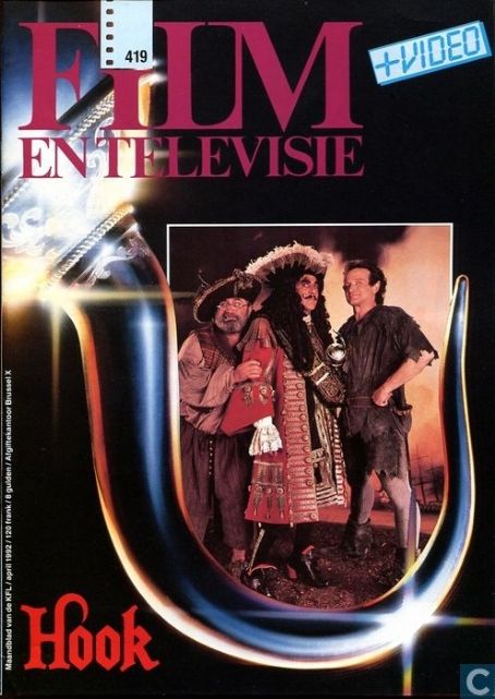 Hook - Film en televisie Magazine Cover [Belgium] (April 1992)