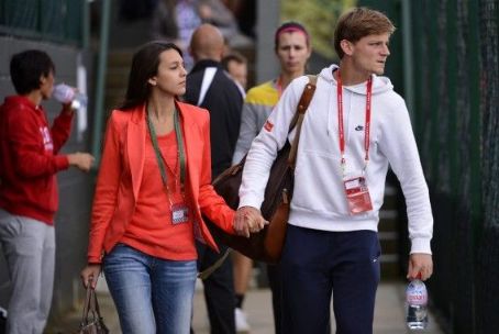 David Goffin and Stéphanie Tuccitto