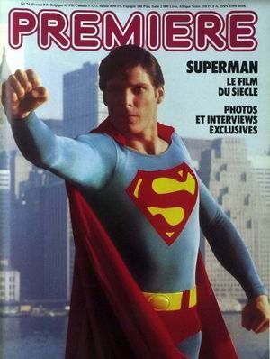 Christopher Reeve, Superman, Premiere Magazine January 1979 Cover Photo ...