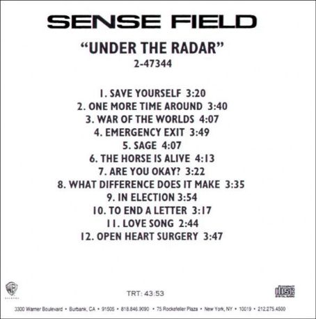 Under the Radar - Sense Field