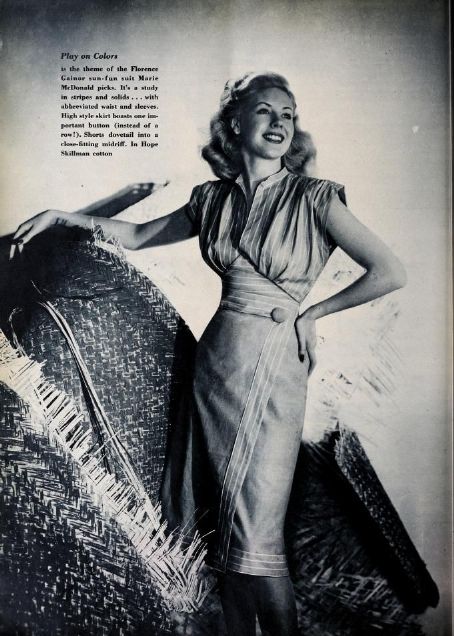 Marie McDonald - Photoplay Magazine Pictorial [United States] (May 1945)