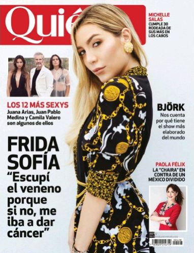 Frida Sofía - Quièn Magazine Cover [Mexico] (August 2019)