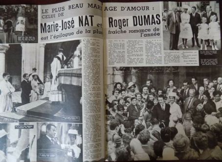 Marie-Jose Nat and Roger Dumas