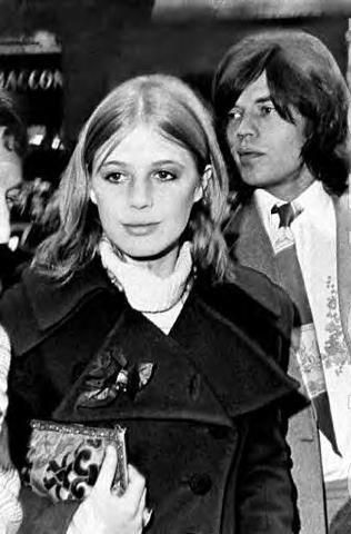 Mick Jagger And Marianne Faithfull Famousfix Com Post