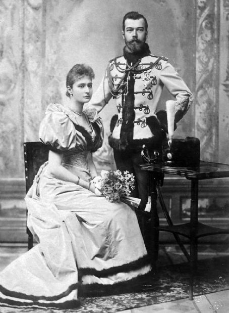 Nicholas II of Russia and Alexandra Feodorovna (Alix of Hesse) - Engagement