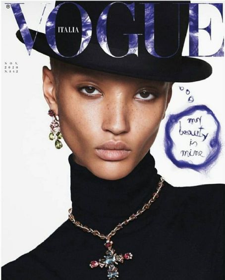 Georgia Palmer, Vogue Magazine November 2020 Cover Photo - Italy