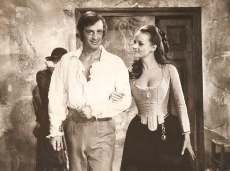 Laura Antonelli and Jean-Paul Belmondo