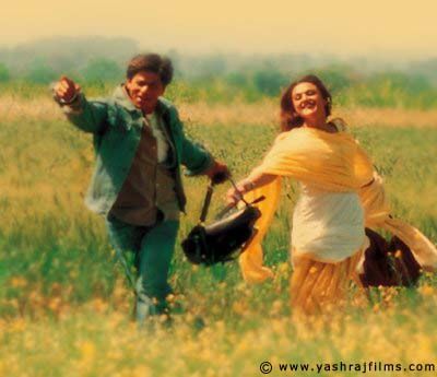 Shahrukh Khan and Preity Zinta