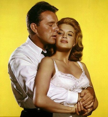 Richard Burton and Angie Dickinson
