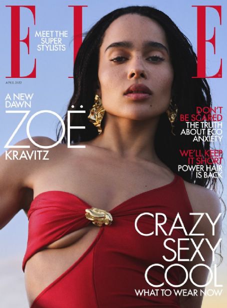 Zoë Kravitz - Elle Magazine Cover [United Kingdom] (April 2022)