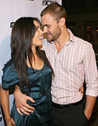 Patrick Flueger and Carly Pope