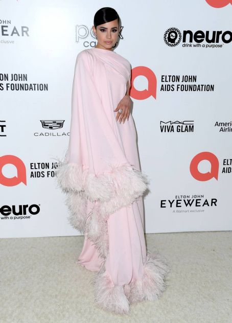 Sofia Carson – Elton John AIDS foundation’s Academy awards in west Hollywood