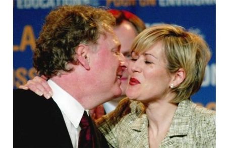 Michèle Dionne and Jean Charest