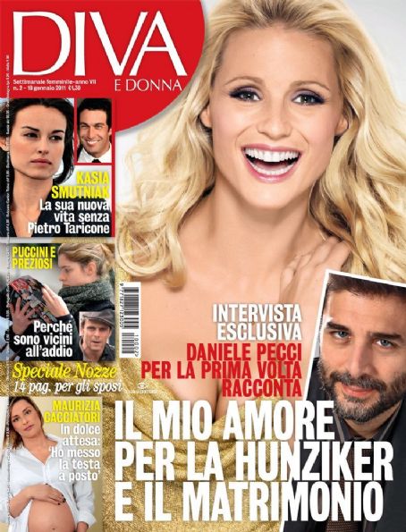 Michelle Hunziker, Diva E Donna Magazine 18 January 2011 Cover Photo