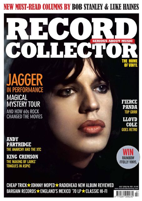 Mick Jagger, Record Collector Magazine July 2016 Cover Photo - United ...