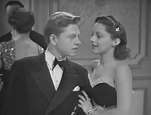 Diana Lewis and Mickey Rooney