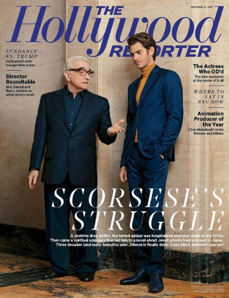 Andrew Garfield - The Hollywood Reporter Magazine Cover [United States] (16 December 2016)